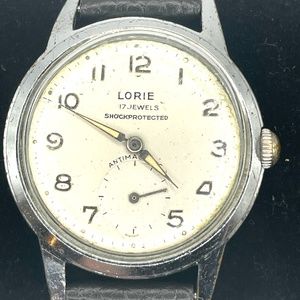 Vintage Rare Lorie mechanical watch with Subdial